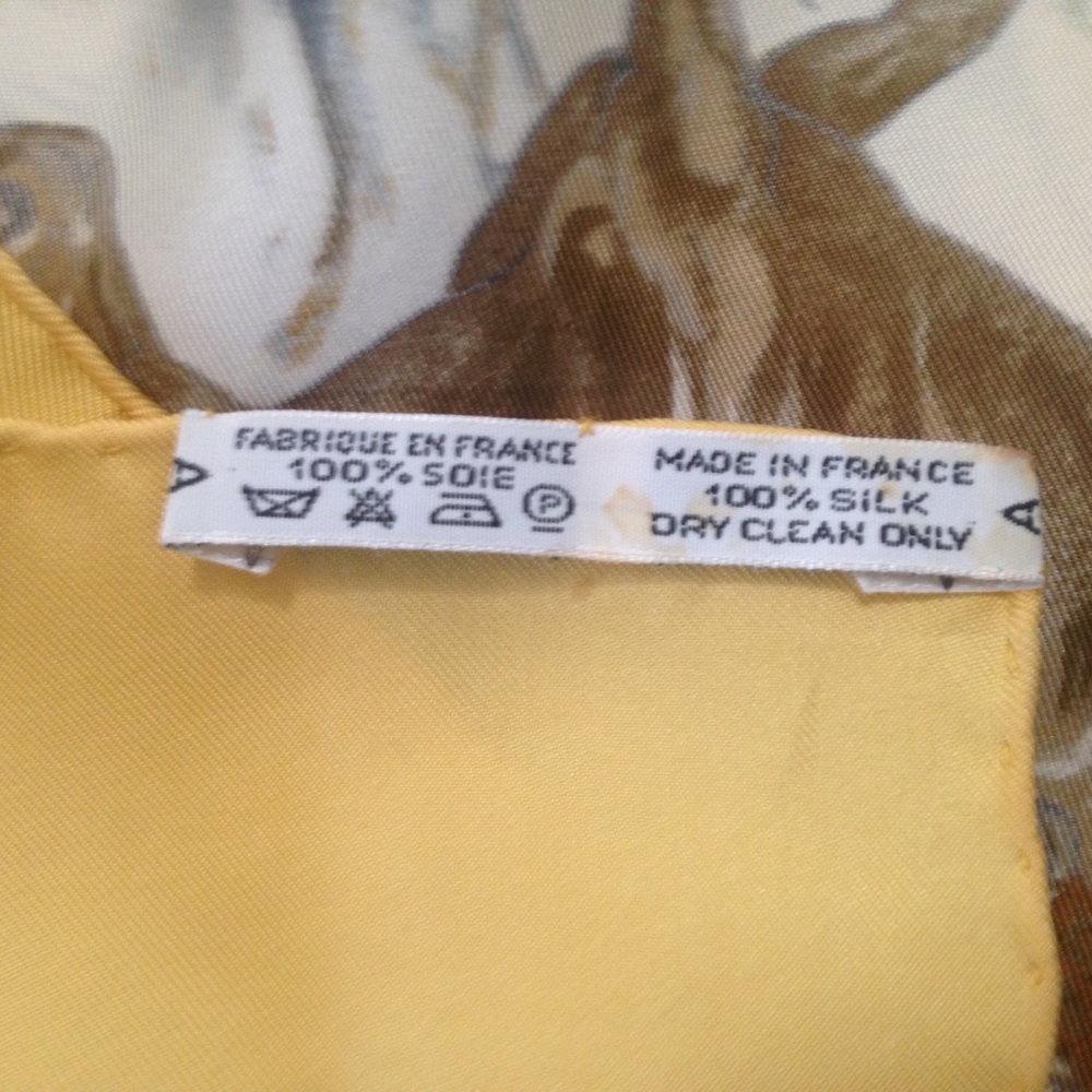 Hermès Vintage Robert Dallet "Les Mustangs" Scarf - Picture 3 of 8